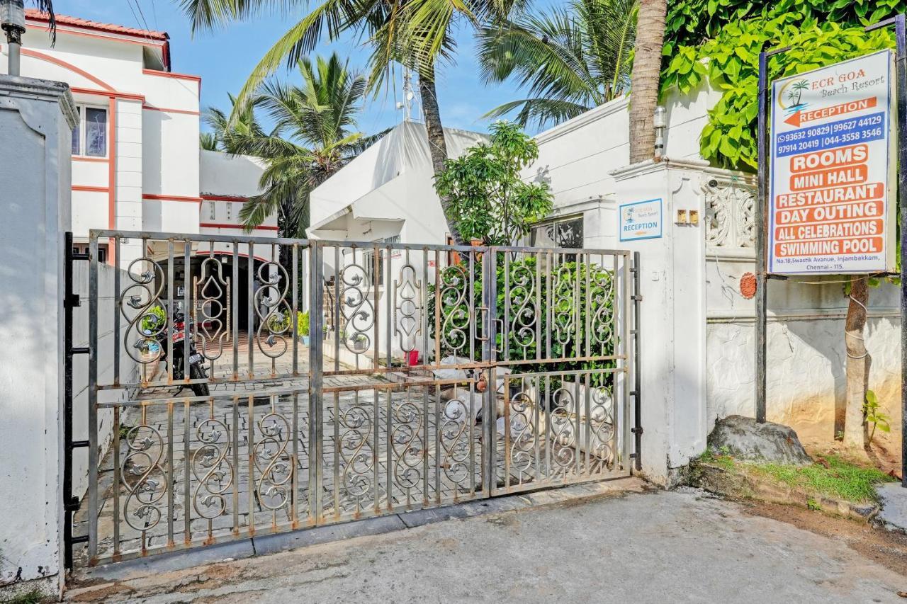 Oyo Flagship Ecr Goa Beach Resort Chennai Bagian luar foto